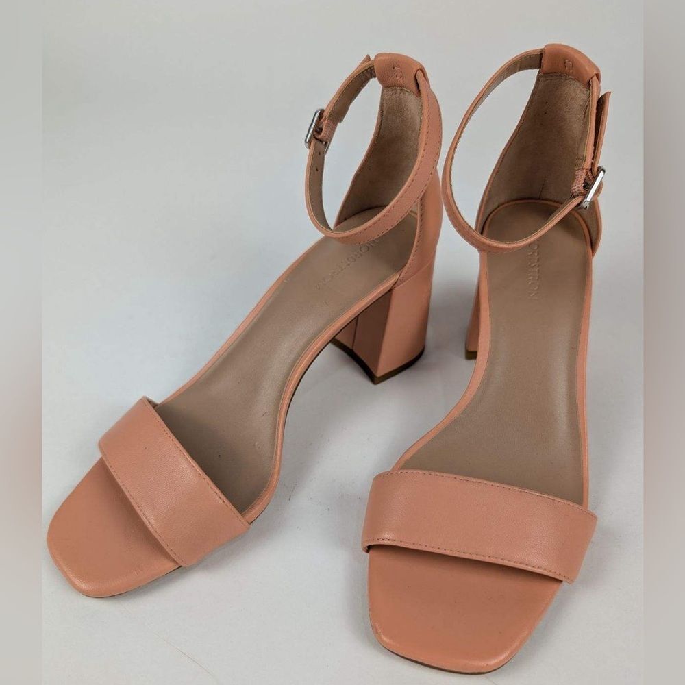 Nordstrom Women's Lanna Ankle Strap Heel Sandal Blush - Size 6